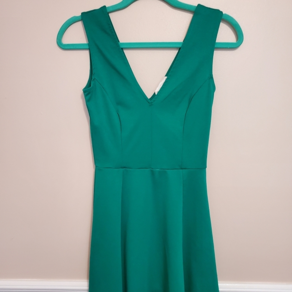 Flirty green dress